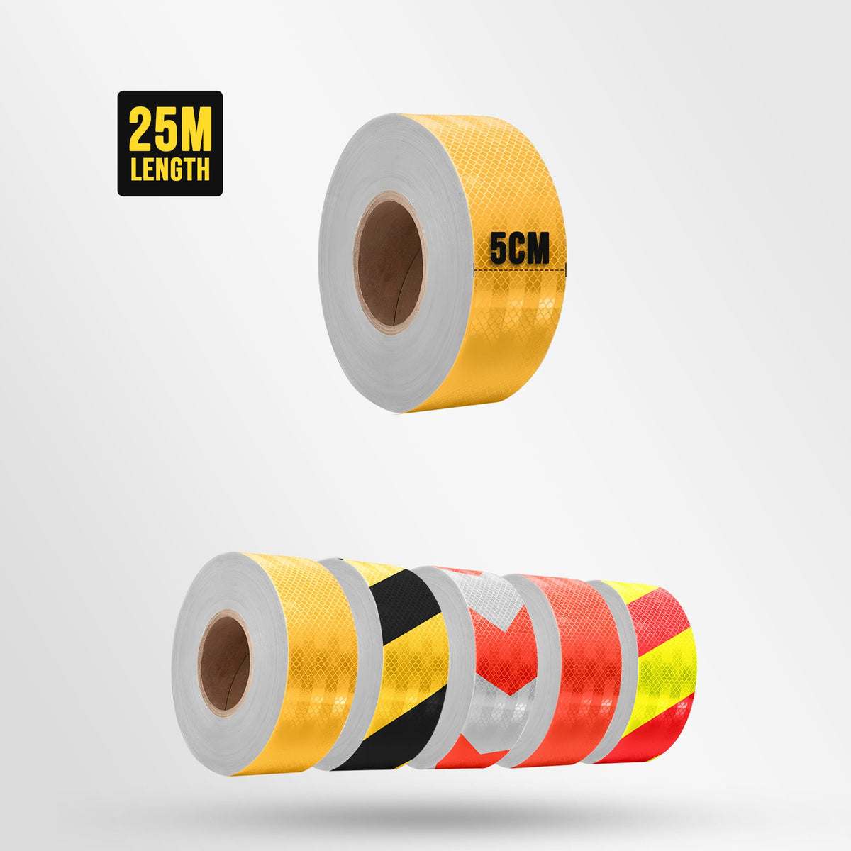 Waterproof Reflective Safety Tape Floor Marking Self-Adhesive Roll