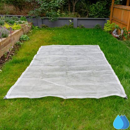 1.5m x 2m Clear Tarpaulin - M-Grade 100 GSM