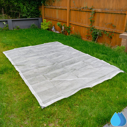 1.5m x 2m Clear Tarpaulin - M-Grade 100 GSM