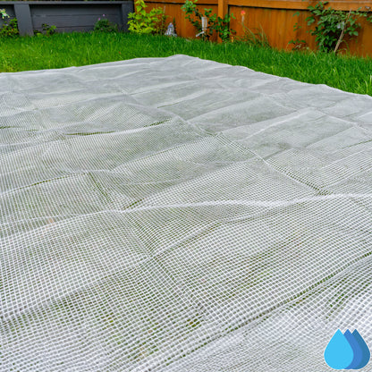 1.5m x 2m Clear Tarpaulin - M-Grade 100 GSM