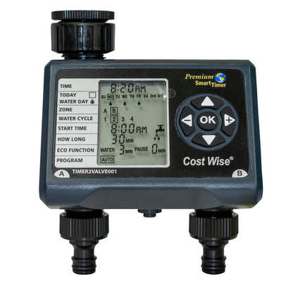 Double Outlet Water Timer