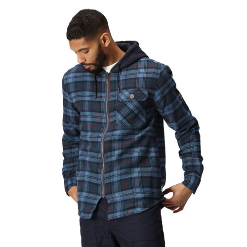 Mens Regatta Fleece Lined Check Shirt