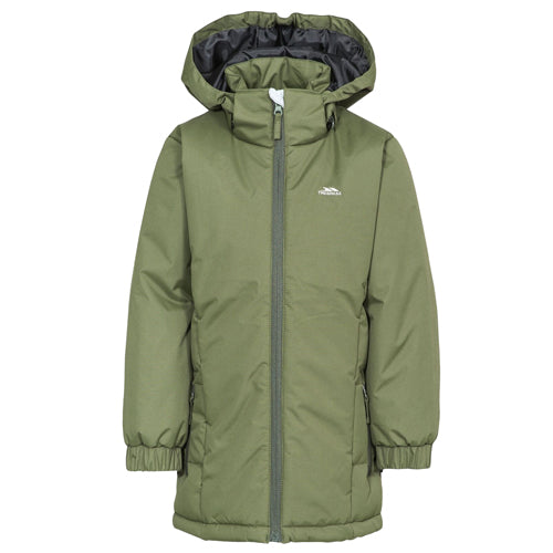 Girls Trespass Padded Water Resistant coat