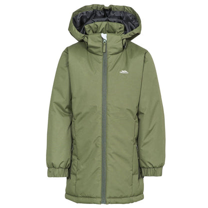 Girls Trespass Padded Water Resistant coat