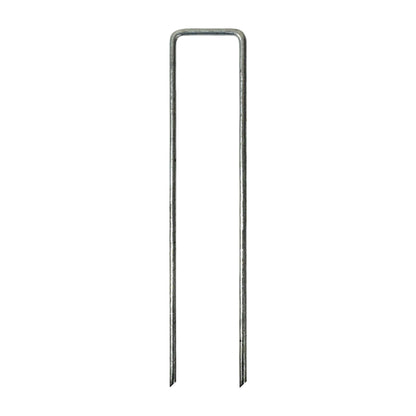 Metal U-Pegs ground stakes Pack of 100