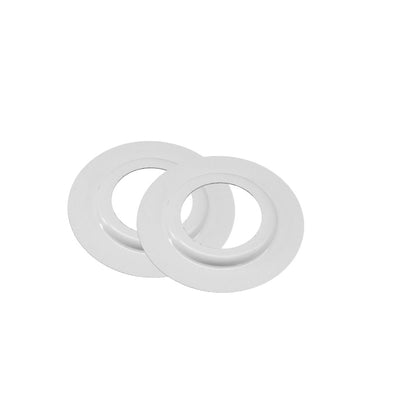 Metal Lampshade Reducer Ring Plate Light Fitting - 2 Pack