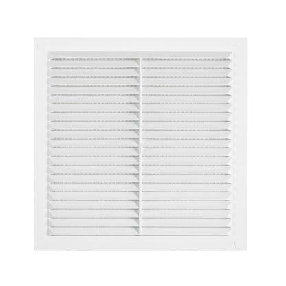 White Vent with Fly Screen, 235mm x 235mm