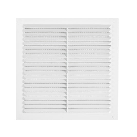 White Vent with Fly Screen, 235mm x 235mm