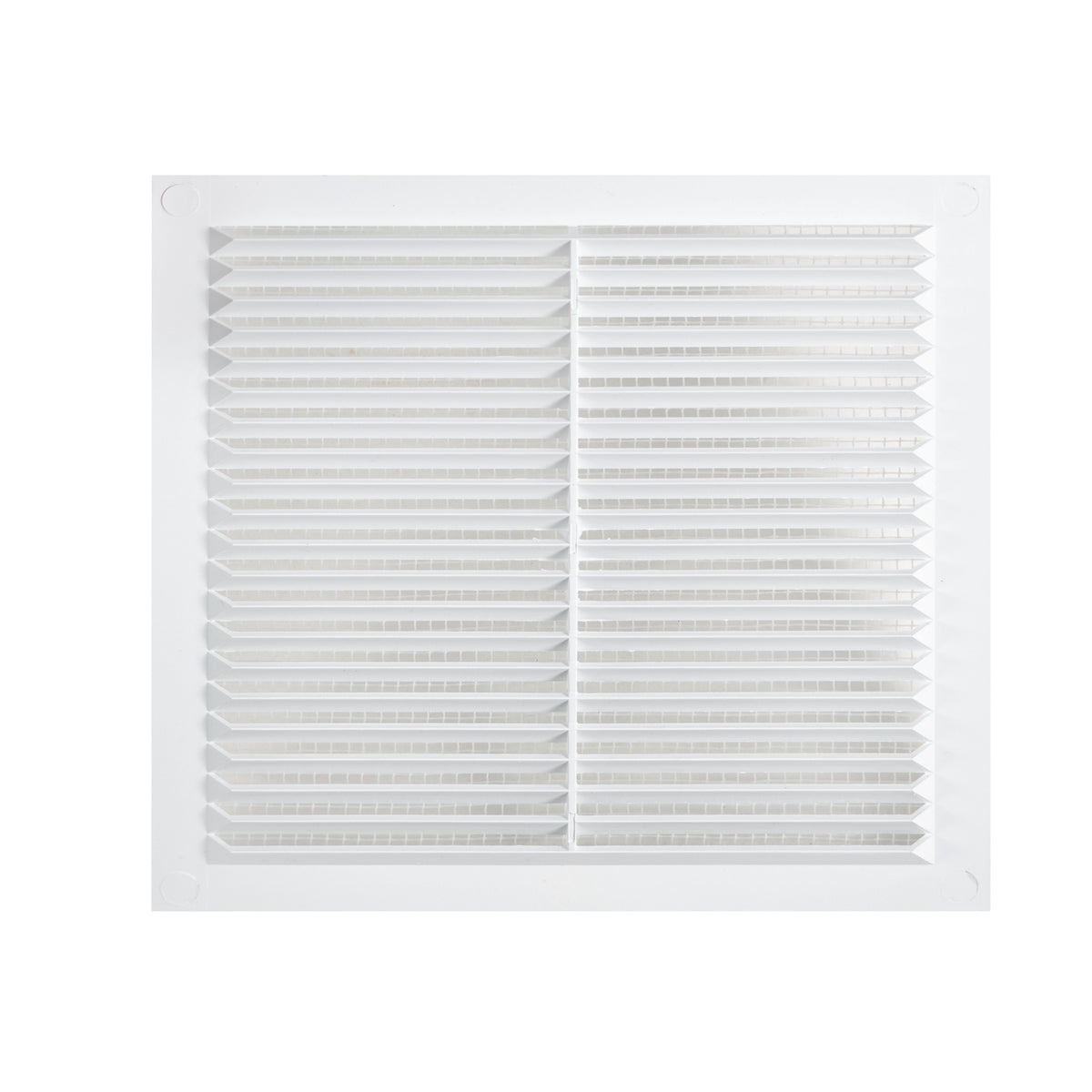 White Vent with Fly Screen, 235mm x 235mm