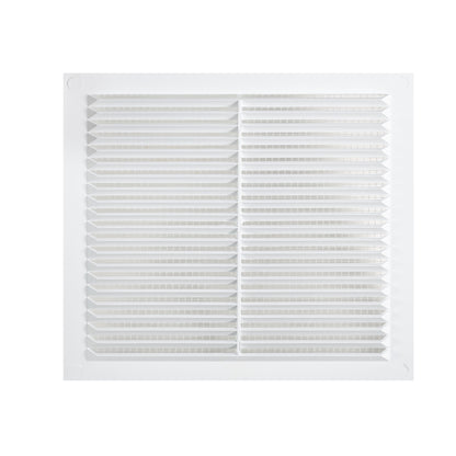 White Vent with Fly Screen, 235mm x 235mm