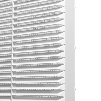 White Vent with Fly Screen, 235mm x 235mm