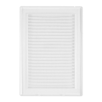 White Duo Smart Vent with Fly Mesh - 140mm x 210mm