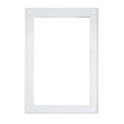 White Duo Smart Vent with Fly Mesh - 140mm x 210mm