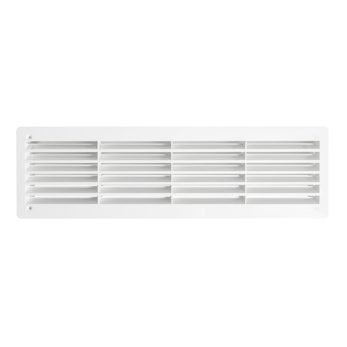White Rectangle Door Vent, 90mm x 445mm