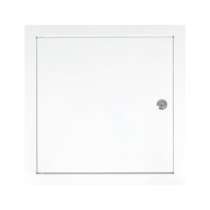 Lockable White Access Panel Service Door - 200mm x 200mm