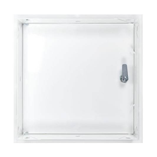 Lockable White Access Panel Service Door - 200mm x 200mm