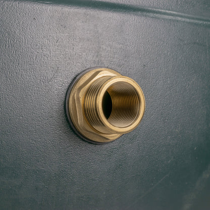 Brass Water Butt Tank Adapter - 1" BSPM to 3/4" BSPF