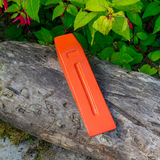 Red Steel Log Splitting Wedge - 1.5kg