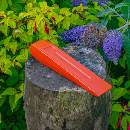 Red Steel Log Splitting Wedge - 2.5kg