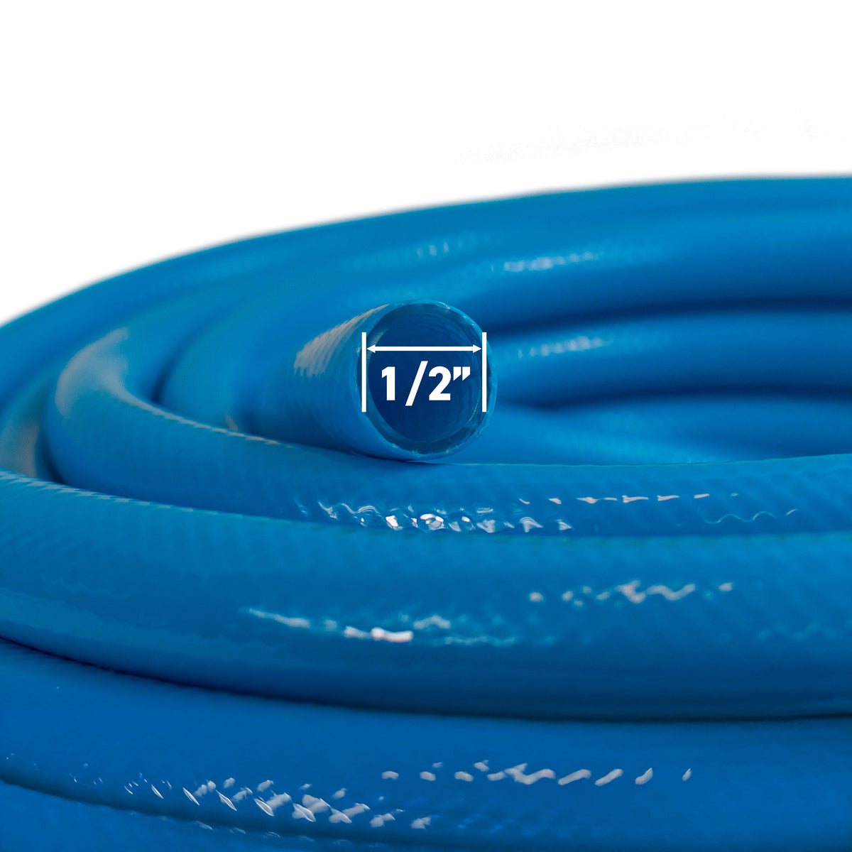 Cold Drinking Water Hose Line - Blue 1/2"