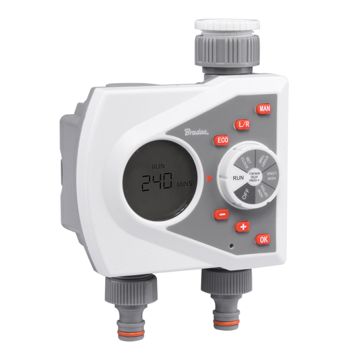 Double Outlet Electronic Control Water Timer