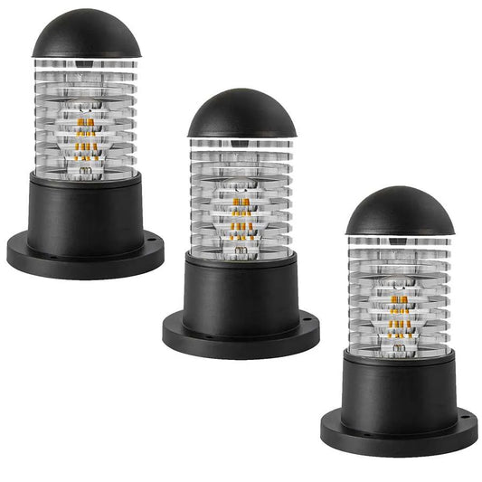 Outdoor Bollard Light E27 Garden Pillar Pathway Driveway IP54