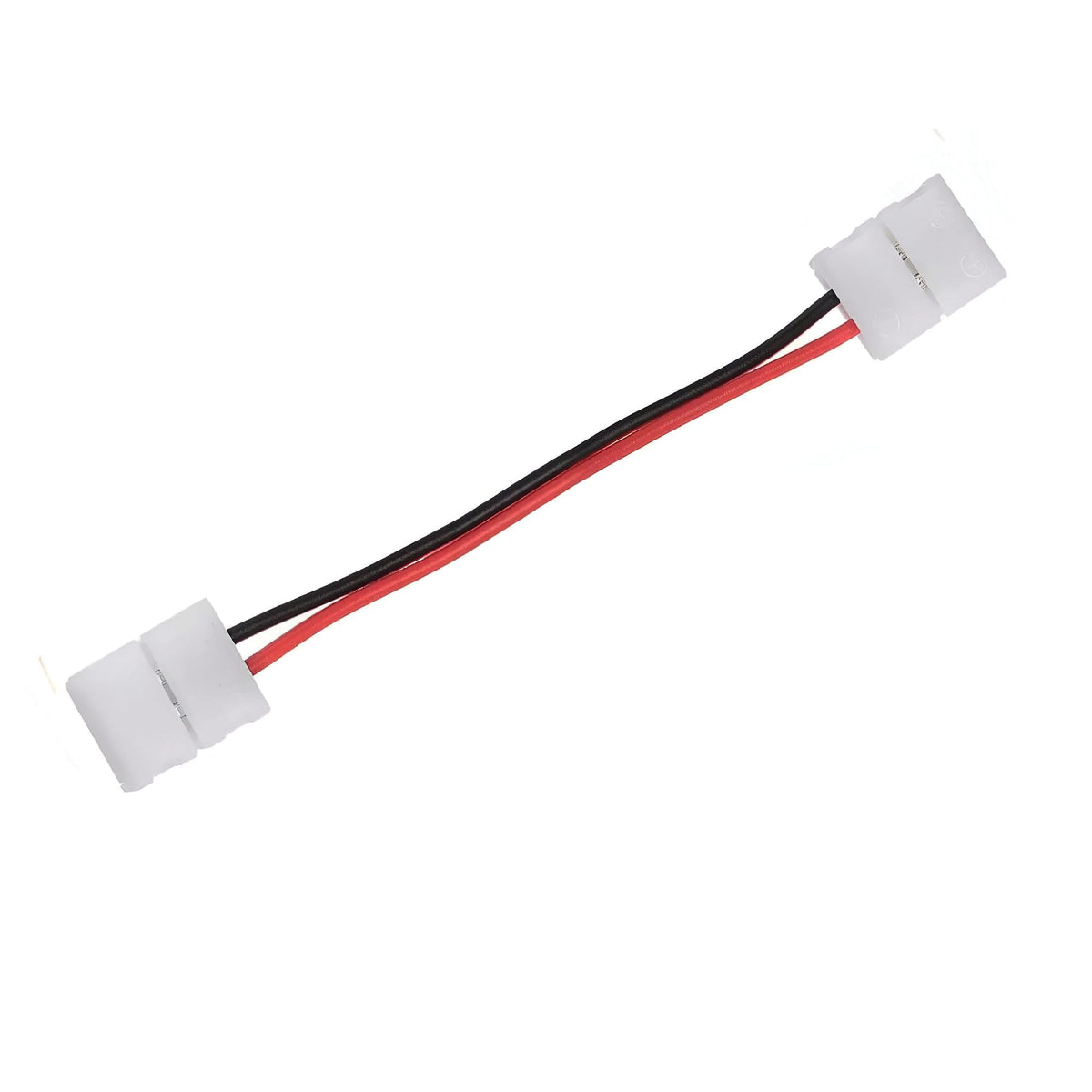 1x LED Strip Light Connector  2Pin Clip To Clip