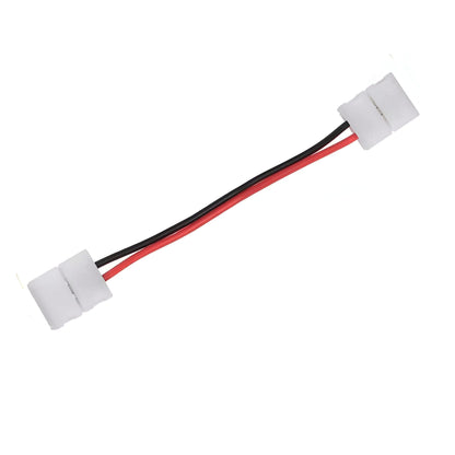 1x LED Strip Light Connector  2Pin Clip To Clip