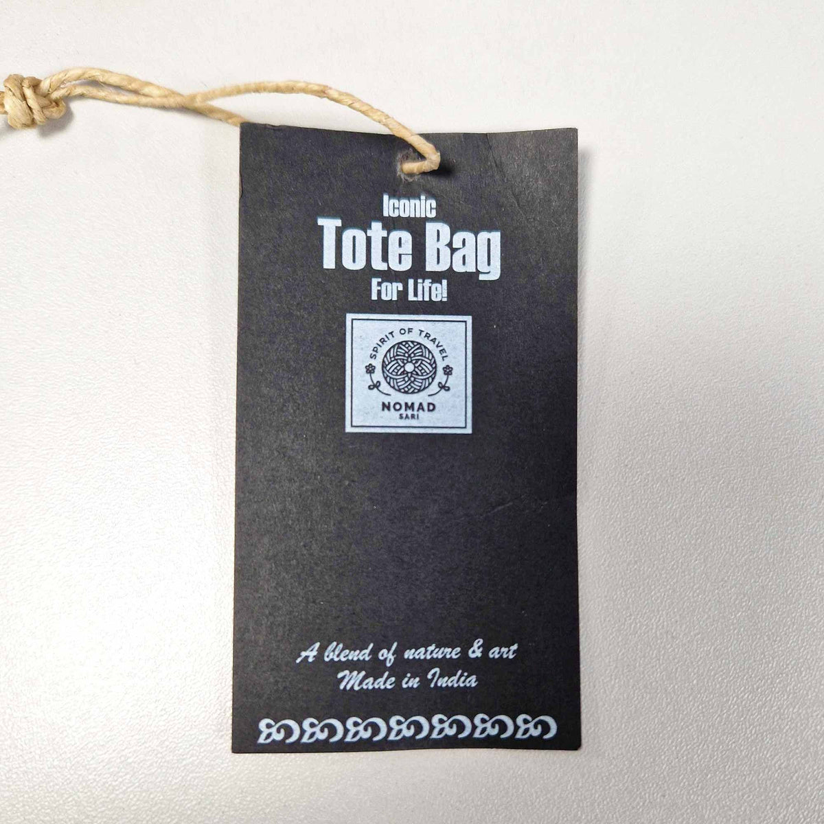 Black Cat 4oz Tote Bag - Natural