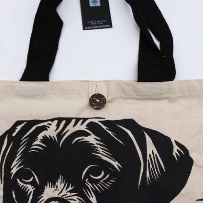 Dogs Life 10oz Tote Bag - Natural
