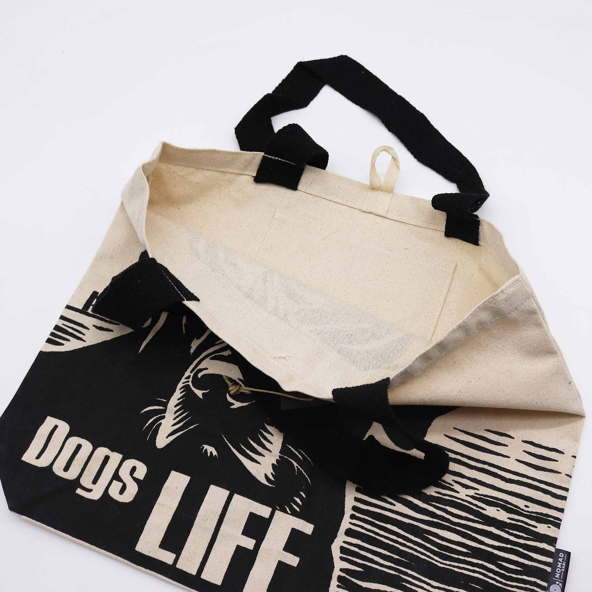 Dogs Life 10oz Tote Bag - Natural