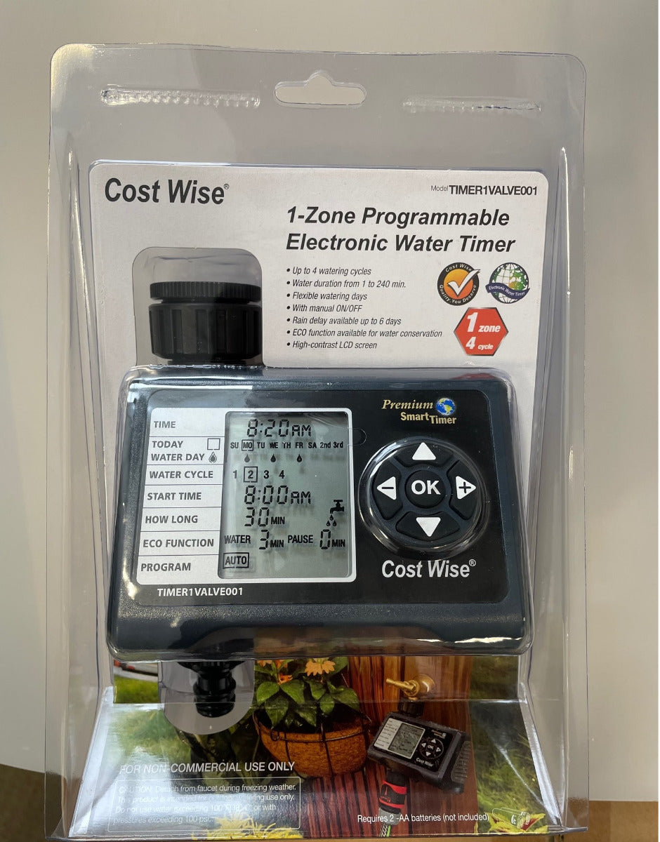 Single Outlet Water Timer
