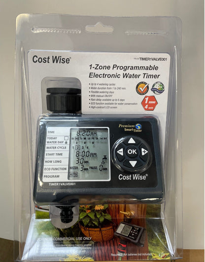 Single Outlet Water Timer