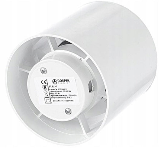 Bathroom Extraction Fan - Euro Axial 150mm