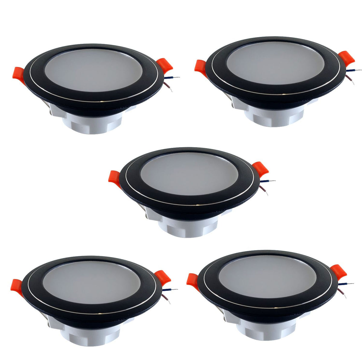 LED Recessed Ceiling Round Panel Down Light 5W - Cool / Warm White