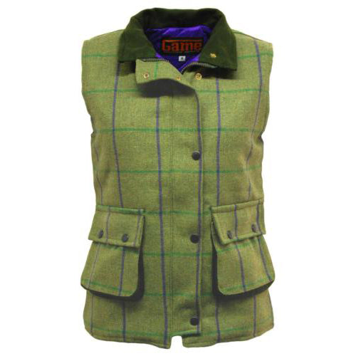 Ladies Game Tweed Gilet