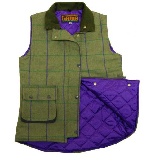 Ladies Game Tweed Gilet