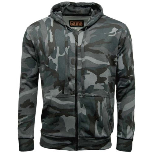Game Camouflage Zip Hoodie Mens