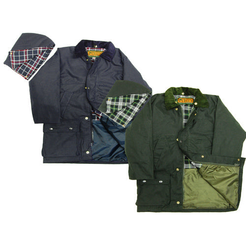 Game Quilted Wax Jacket - Kids
