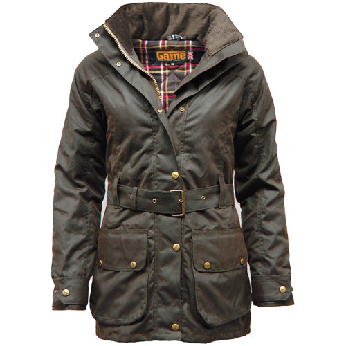 Game Padded Waxed Jacket