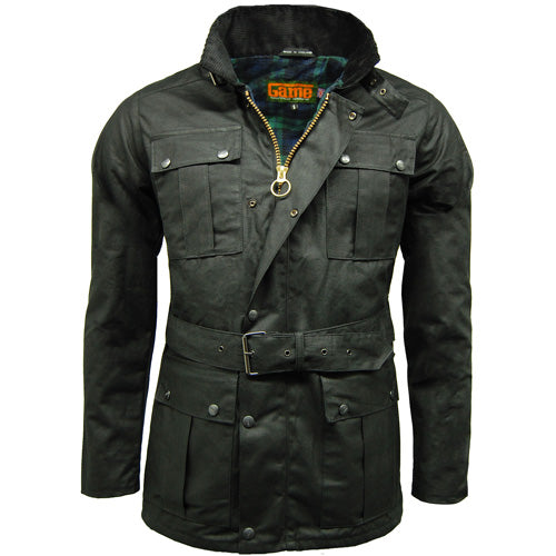 Game Continental Wax Jacket - Mens