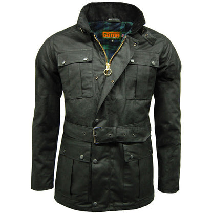 Game Continental Wax Jacket - Mens