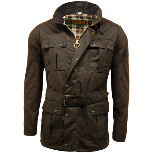 Game Continental Wax Jacket - Mens