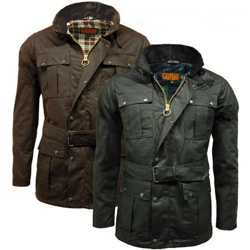 Game Continental Wax Jacket - Mens