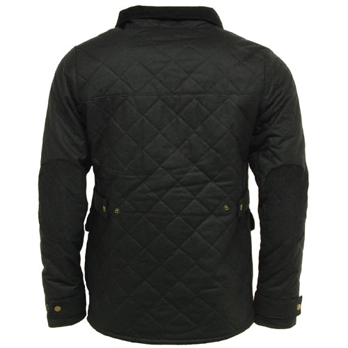 Game Oxford Quilted Wax Jacket - Mens