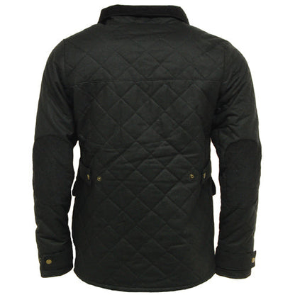 Game Oxford Quilted Wax Jacket - Mens