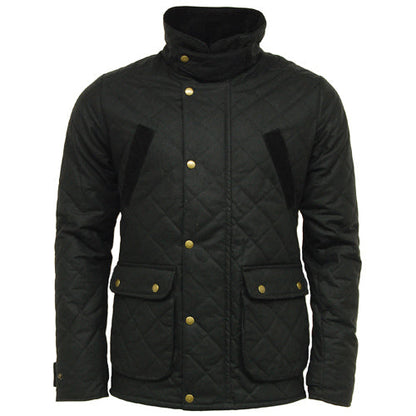Game Oxford Quilted Wax Jacket - Mens