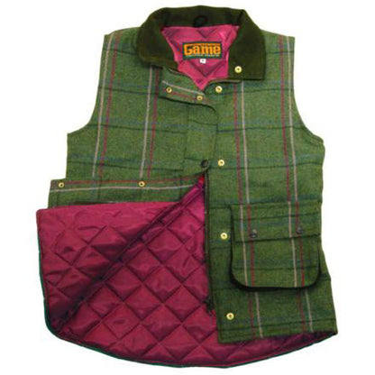 Ladies Game Tweed Gilet