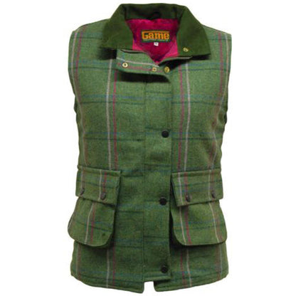 Ladies Game Tweed Gilet