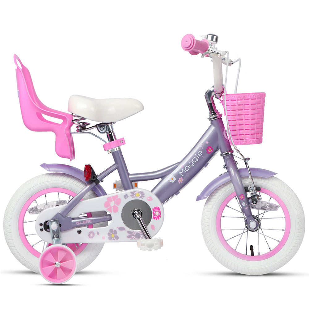 Glerc 12" Kids Bike For 2 - 4 Year olds - 4 Colour Options
